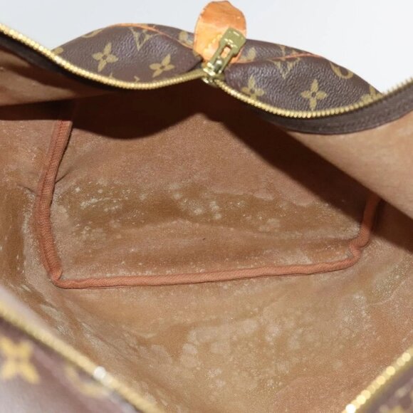LOUIS VUITTON Monogram Keepall 55 Boston Bag M41424 LV Auth 131773 - Picture 14 of 16